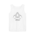 Ahio Tank Top — Minimal Hand Sign Graphic Cotton Tank